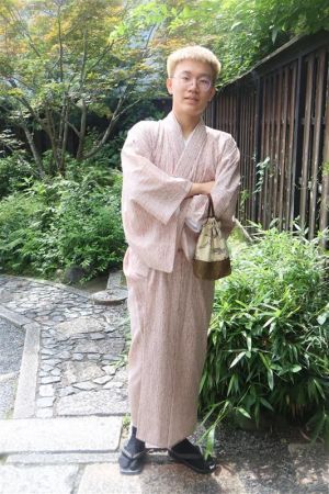 男性着物