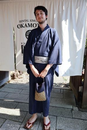 男性着物