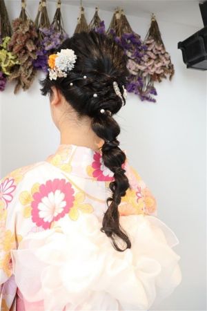 フリーチョイスヘアセット