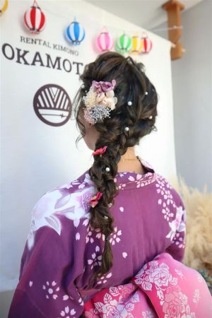 フリーチョイスヘアセット
