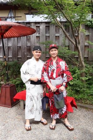 男性浴衣