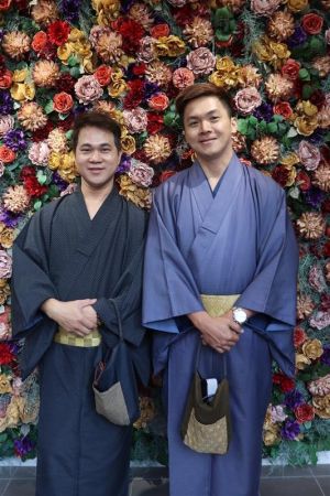 男性着物
