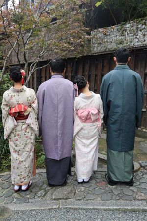 男性着物