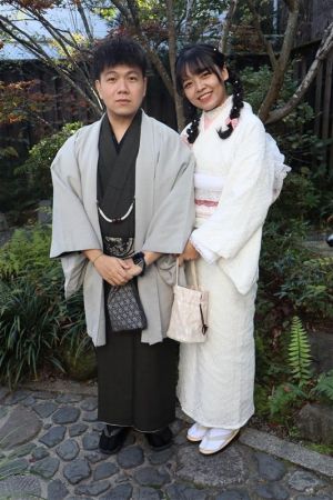 男性着物