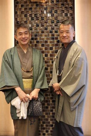 男性着物