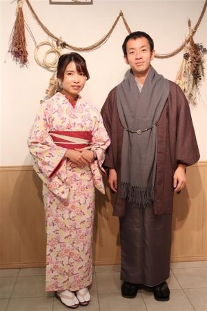 男性着物