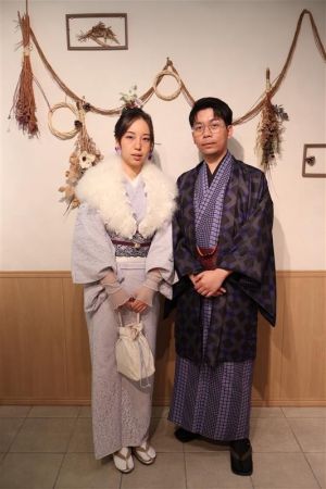男性着物