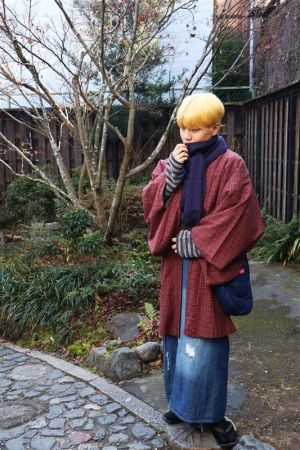 男性着物