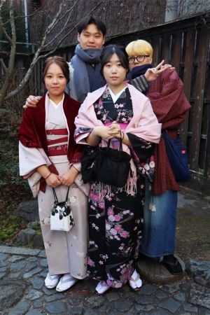 男性着物