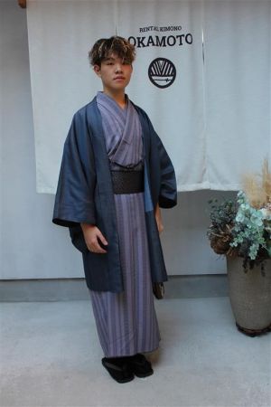 男性着物