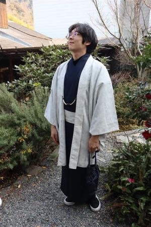 男性着物