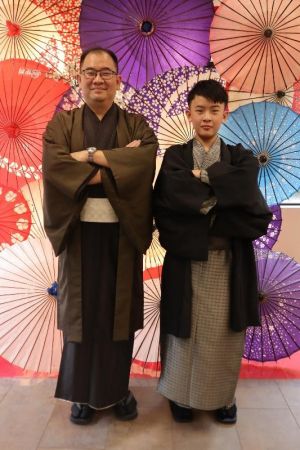 男性着物