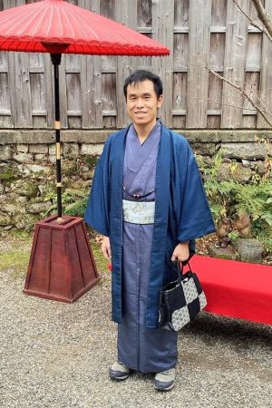 男性着物