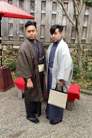 男性着物