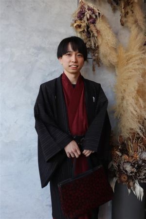 男性着物