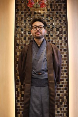 男性着物