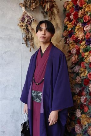 男性着物