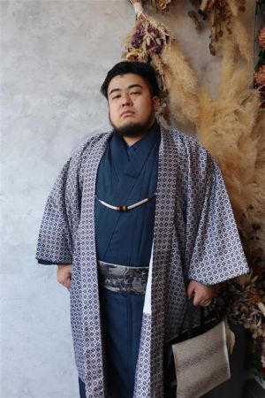 男性着物