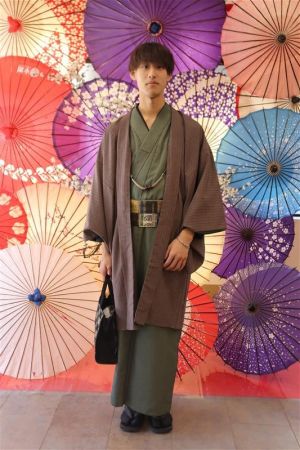 男性着物