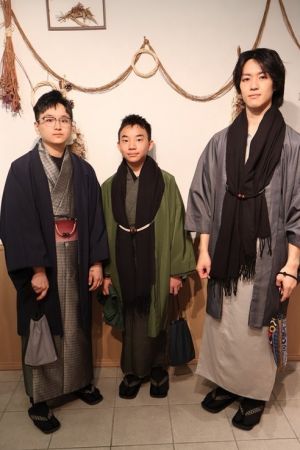 男性着物