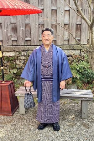男性着物