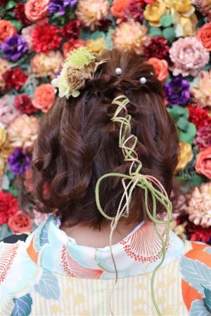 フリーチョイスヘアセット