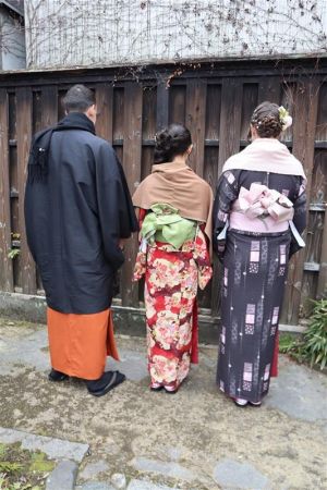 男性着物