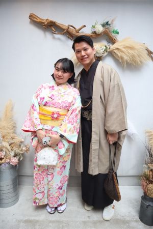 男性着物