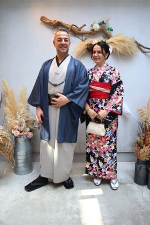 男性着物