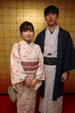男性着物