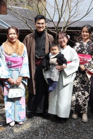 男性着物