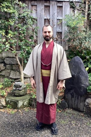 男性着物