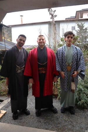 男性着物