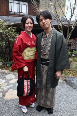 男性着物
