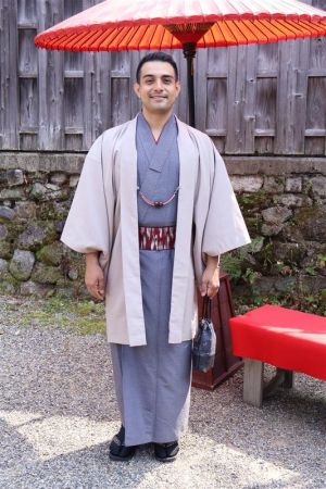男性着物