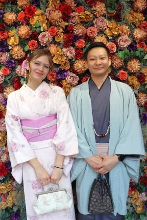 男性着物