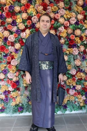 男性着物