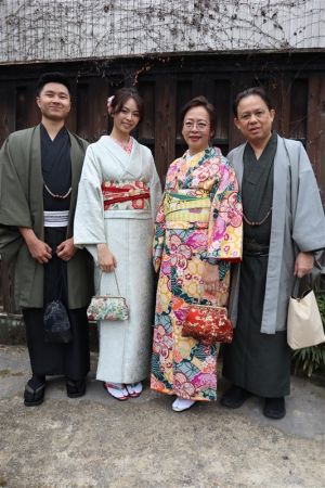 男性着物