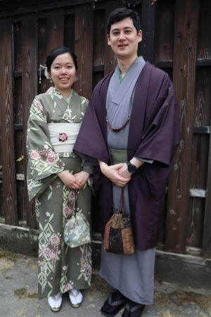 男性着物