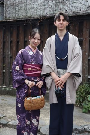 男性着物