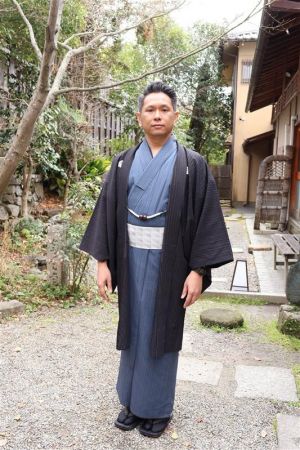 男性着物