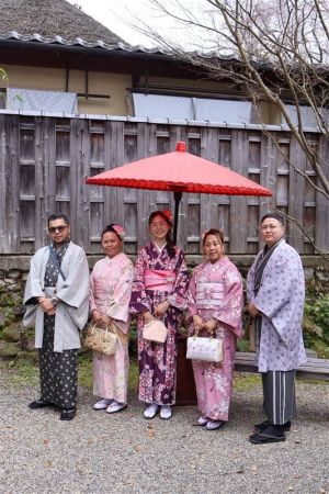 男性着物