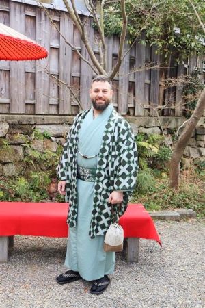 男性着物