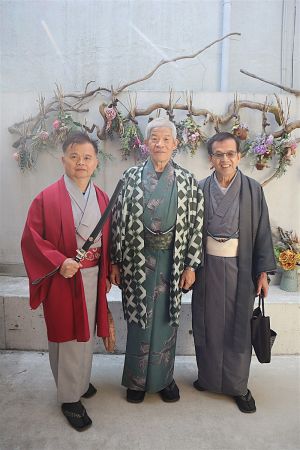 男性着物