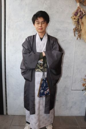 男性着物