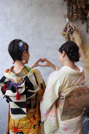 訪問着