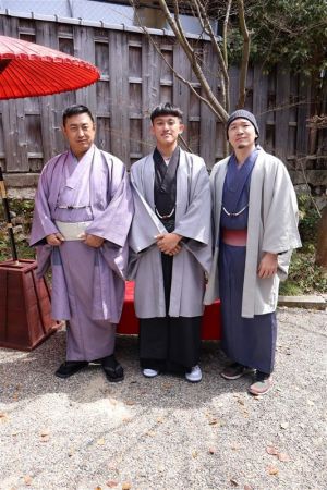 男性着物