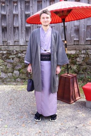 男性着物