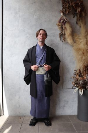 男性着物
