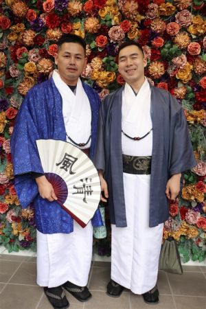男性着物